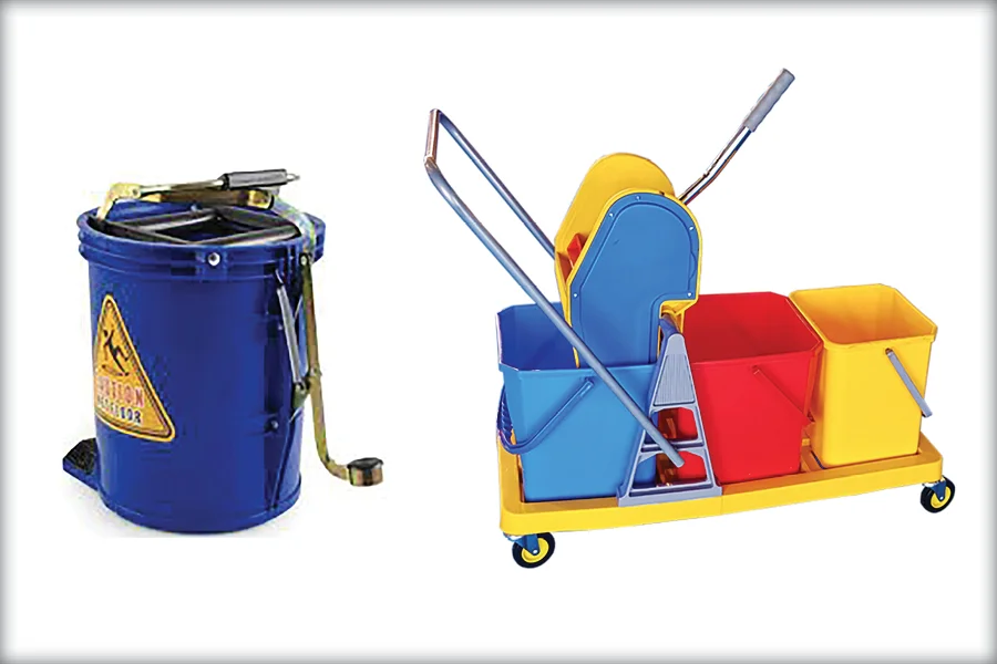 Mop Buckets & Wringer Carts